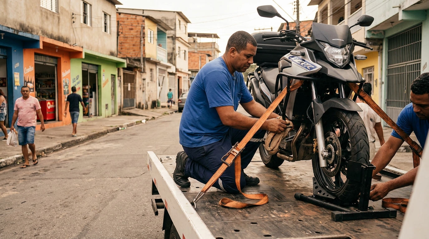 Guincho para Moto em São Bernardo do Campo‑SP